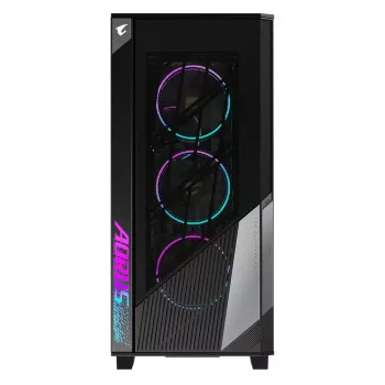 Carcasa de ordenador GIGABYTE GB-AC500G semitorre negra