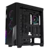 Carcasa de ordenador GIGABYTE GB-AC500G semitorre negra