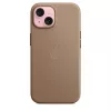 Apple Funda FineWoven con MagSafe iPhone 15 Taupe