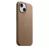Apple Funda FineWoven con MagSafe iPhone 15 Taupe