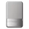 Batería externa EcoFlow Rapid 5000 (iones de litio 5000 mAh, carga rápida PD, 30 W total, inalámbrica, USB-C, plateada)