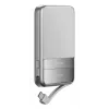 Batería externa EcoFlow Rapid 5000 (iones de litio 5000 mAh, carga rápida PD, 30 W total, inalámbrica, USB-C, plateada)