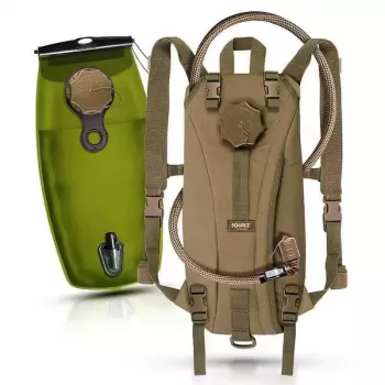 Mochila de hidratación Source Tactical 3L Modelo 4000330203 con depósito de agua para uso exterior y táctico