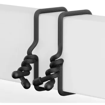 Set de soportes GoPro Flexible Grip Mount para todas las cámaras HERO, plástico negro