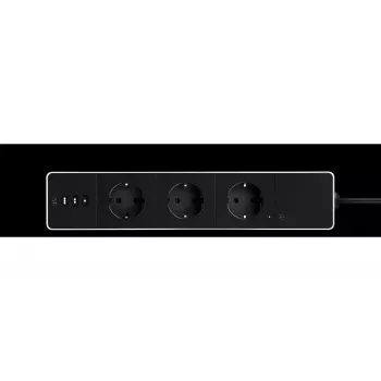 Regleta Eve Energy Strip negra blanca 3 toma(s) de CA 120-230 V 1,9 m