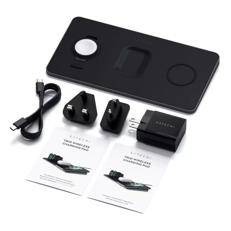 Cargador para dispositivo móvil Satechi ST-X3TWCPM