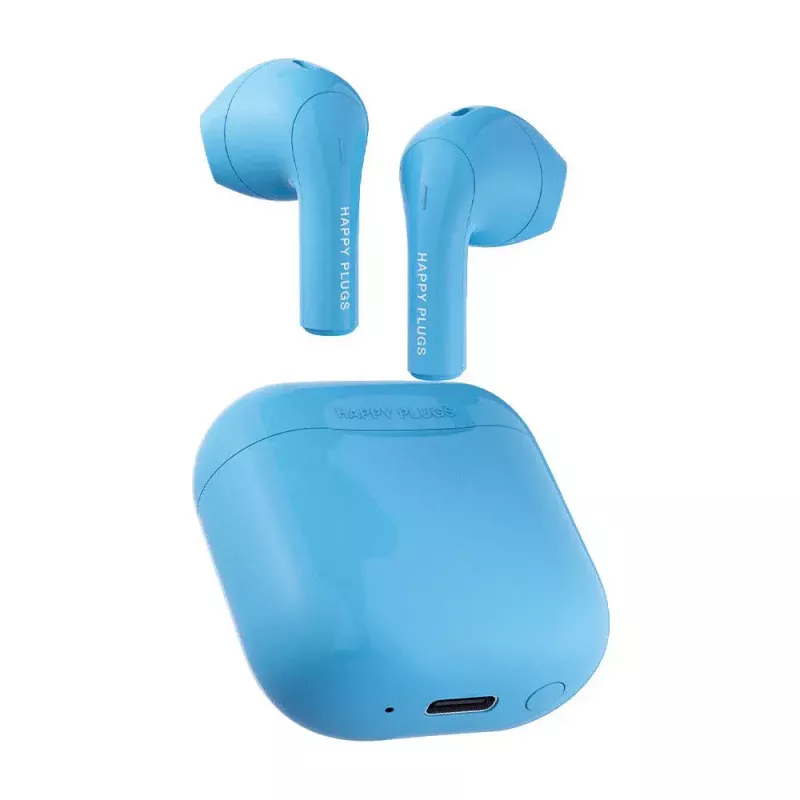 Happy Plugs Joy auriculares inalámbricos intraurales, azules