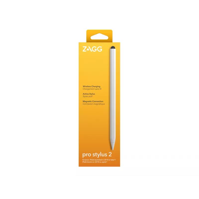 Lápiz táctil ZAGG Pro Stylus 2 blanco compatible con tablet Apple