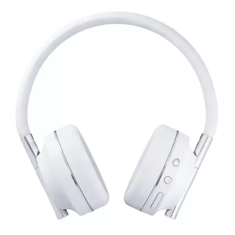 Happy Plugs Play auriculares inalámbricos supraurales, blancos