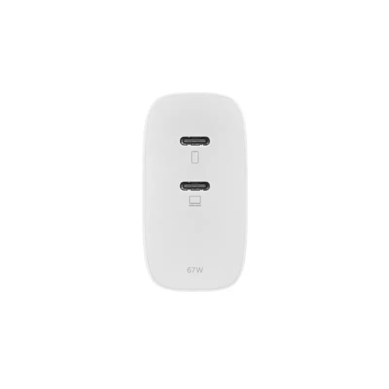 Cargador móvil Native Union FAST-PD67-WHT-INT 2 USB Type-C carga rápida