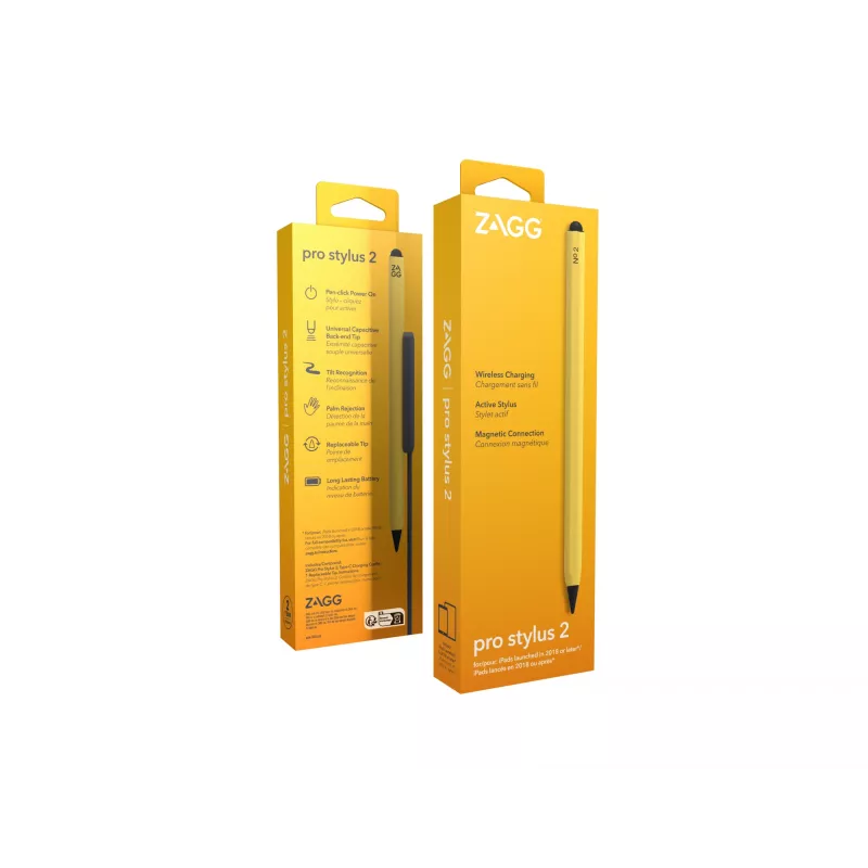 Lápiz táctil ZAGG Pro Stylus 2 amarillo
