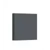 AQARA Smart Wall Switch H1 EU (sin neutro, doble pulsador) (WS-EUK02-G), gris - interruptor de pared ZigBee con doble relé