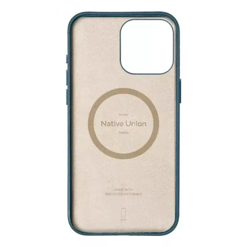 Native Union (Re)Classic funda para iPhone, RECLA-NAV-NP24PM, azul marino