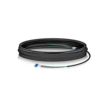 Cable de fibra óptica Ubiquiti FC-SM-100 30,48 m LC negro