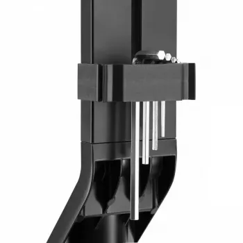 Soporte de pared doble para monitor MACLEAN MC-633 con pistón de gas para monitores de 17