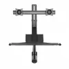 Soporte de pared doble para monitor MACLEAN MC-633 con pistón de gas para monitores de 17