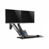 Soporte de pared doble para monitor MACLEAN MC-633 con pistón de gas para monitores de 17