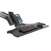 Soporte de pared doble para monitor MACLEAN MC-633 con pistón de gas para monitores de 17