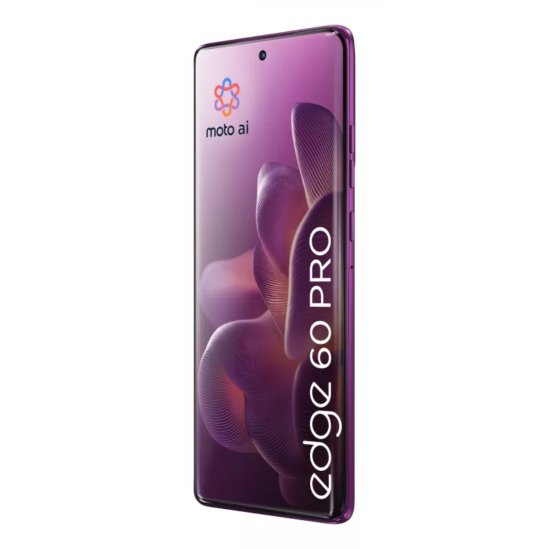 Motorola edge 60 pro 16,9 cm (6,67 pulgadas) Dual SIM Android 15 5G USB Type-C 12 GB 512 GB 6000 mAh morado