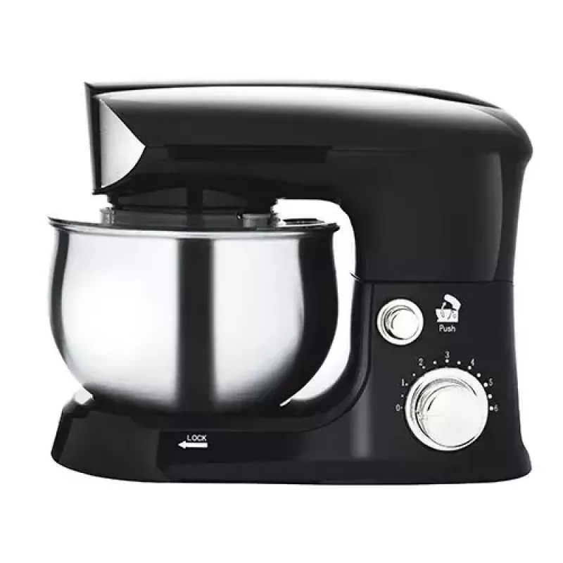 Robot de cocina Adler AD 4226b — 700 W (máx. 1200 W), bol de acero inoxidable de 3 L, 6 velocidades, batidor planetario