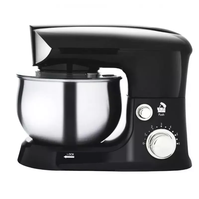 Robot de cocina Adler AD 4226b — 700 W (máx. 1200 W), bol de acero inoxidable de 3 L, 6 velocidades, batidor planetario