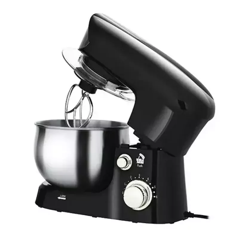 Robot de cocina Adler AD 4226b — 700 W (máx. 1200 W), bol de acero inoxidable de 3 L, 6 velocidades, batidor planetario