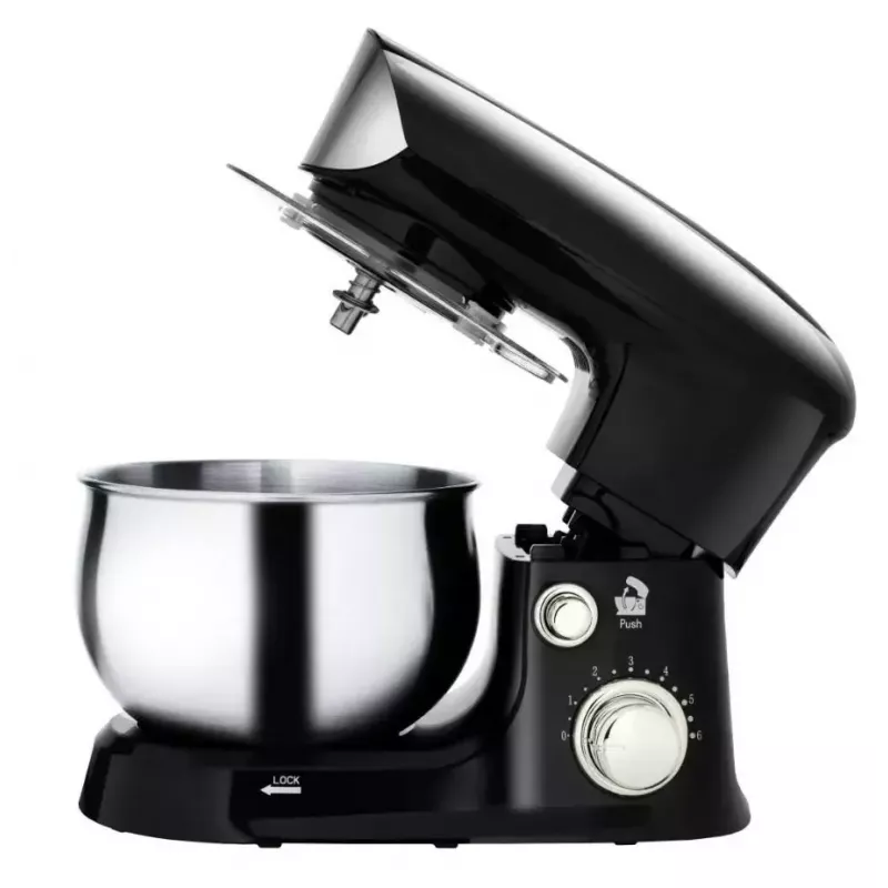 Robot de cocina Adler AD 4226b — 700 W (máx. 1200 W), bol de acero inoxidable de 3 L, 6 velocidades, batidor planetario