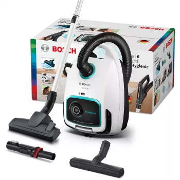 Bosch Serie 6 BGL6HYG1 aspirador 4,5 L aspirador de arrastre en seco 600 W bolsa