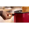 Tostadora Bosch TAT2M124 — 2 rebanadas 950 W, roja, centrado del pan, descongelación, elevación