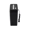 Destructora de documentos TRACER Edge10L corte cruzado, capacidad 10 hojas, corte 6 mm, depósito 10 L, negra