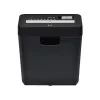 Destructora de documentos TRACER Edge10L corte cruzado, capacidad 10 hojas, corte 6 mm, depósito 10 L, negra
