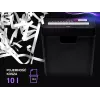 Destructora de documentos TRACER Edge10L corte cruzado, capacidad 10 hojas, corte 6 mm, depósito 10 L, negra