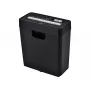 Destructora de documentos TRACER Edge10L corte cruzado, capacidad 10 hojas, corte 6 mm, depósito 10 L, negra