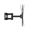 Tracer WallFlex TRAUCH47656 soporte de pared para TV con brazo, 32–70 pulgadas, VESA 100x100–400x400, máx. 40 kg, inclinación -3°/+7°, giro ±60°, negro