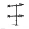 Soporte de monitor Neomounts NM-D335D4 negro 10-27 inch, pinza/de pie/pasacables, 8 kg, 25.4 cm (10 inch), 68.6 cm (27 inch), 100 x 100 mm, negro