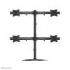 Soporte de monitor Neomounts NM-D335D4 negro 10-27 inch, pinza/de pie/pasacables, 8 kg, 25.4 cm (10 inch), 68.6 cm (27 inch), 100 x 100 mm, negro