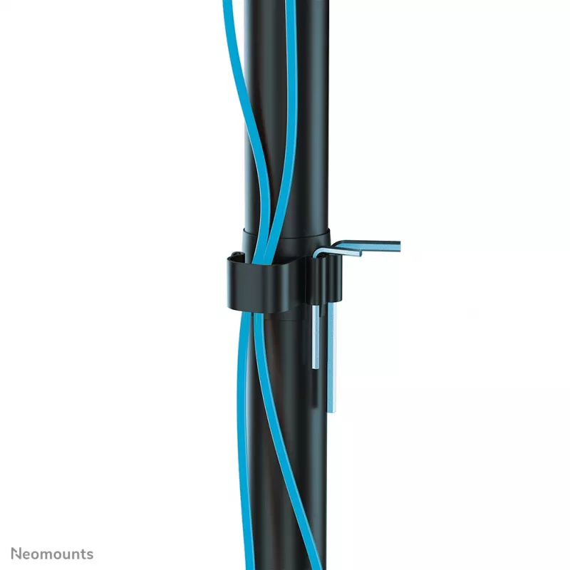 Soporte de monitor Neomounts NM-D335D4 negro 10-27 inch, pinza/de pie/pasacables, 8 kg, 25.4 cm (10 inch), 68.6 cm (27 inch), 100 x 100 mm, negro