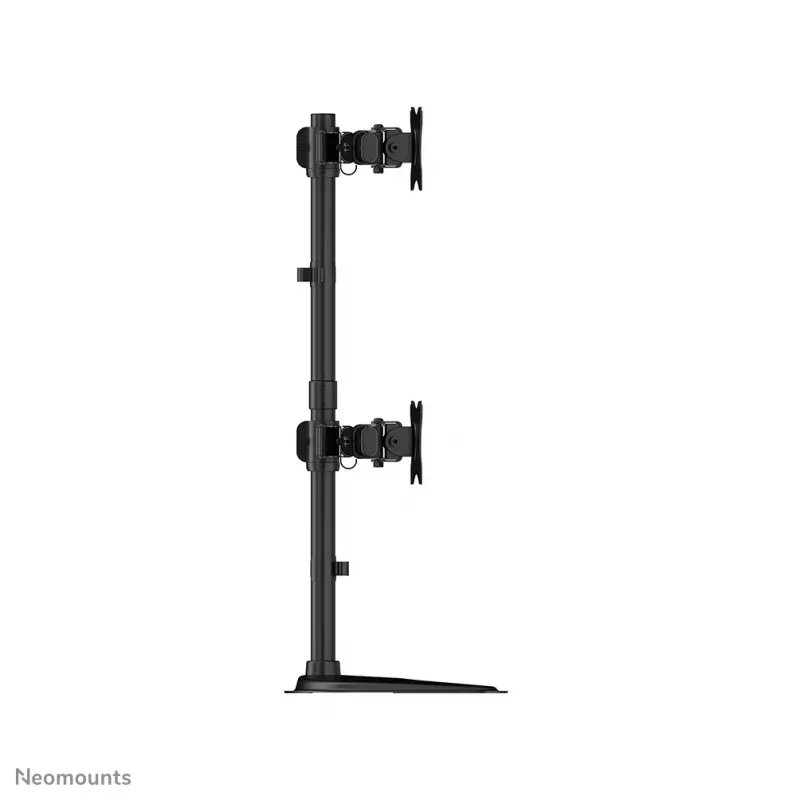 Soporte de monitor Neomounts NM-D335D4 negro 10-27 inch, pinza/de pie/pasacables, 8 kg, 25.4 cm (10 inch), 68.6 cm (27 inch), 100 x 100 mm, negro