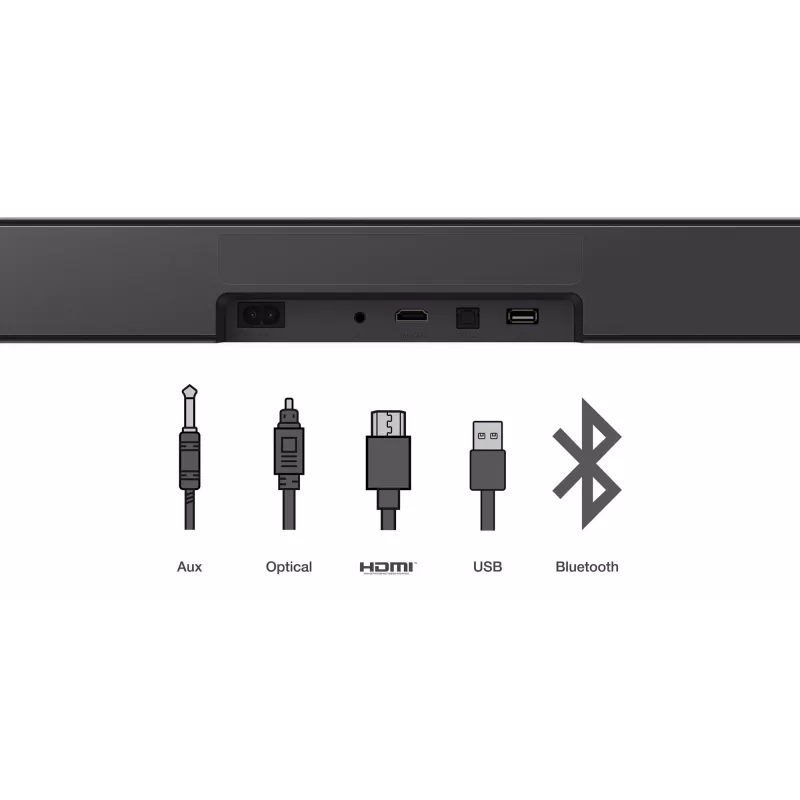 Barra de sonido TCL S S45H Class 2.0 canales con Dolby Atmos, DTS Virtual:X y streaming de música por Bluetooth