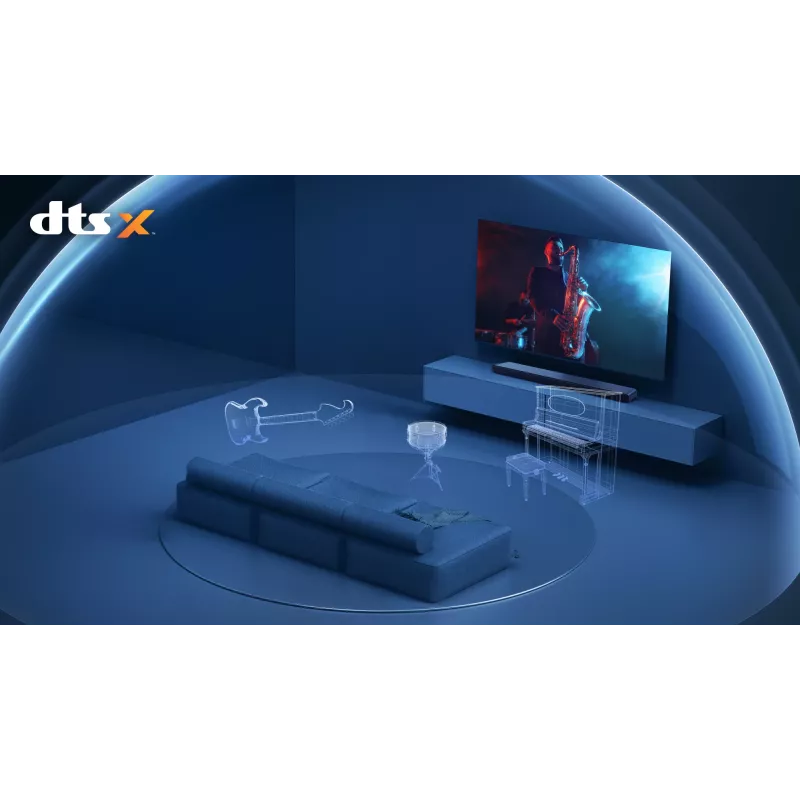 Barra de sonido TCL S S45H Class 2.0 canales con Dolby Atmos, DTS Virtual:X y streaming de música por Bluetooth