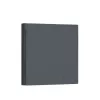 AQARA Smart Wall Switch H1 EU (con neutro, doble tecla) (WS-EUK04-G), gris – interruptor de pared Zigbee con doble relé