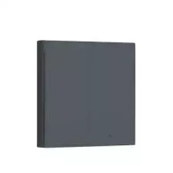 AQARA Smart Wall Switch H1 EU (con neutro, doble tecla) (WS-EUK04-G), gris – interruptor de pared Zigbee con doble relé