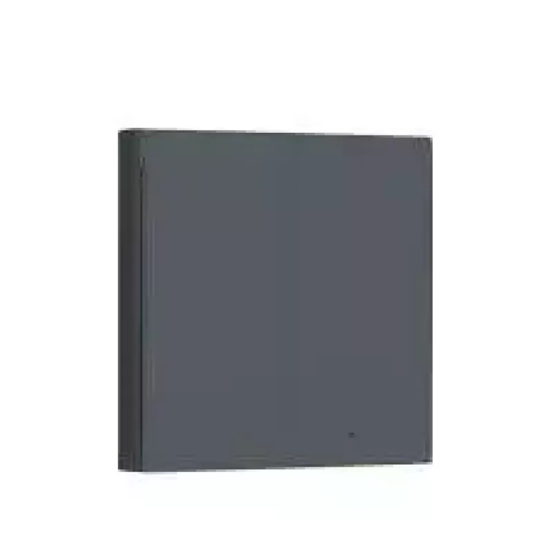 AQARA Smart Wall Switch H1 EU (con neutro, doble tecla) (WS-EUK04-G), gris – interruptor de pared Zigbee con doble relé