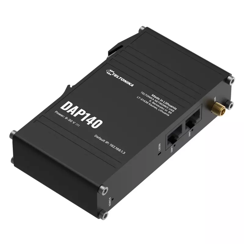 Punto de acceso inalámbrico Teltonika DAP140 300 Mbit/s PoE negro