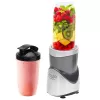 Batidora de vaso Adler AD 4084 Smoothie Set — 500 W (máx. 1200 W), jarra de cristal 0,7 l, recipiente extraíble, negra