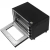 Mini horno Adler AD 6030 — 30 L / 1500 W, temporizador mecánico, asador giratorio, 230 °C, independiente, negro