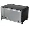 Mini horno Adler AD 6030 — 30 L / 1500 W, temporizador mecánico, asador giratorio, 230 °C, independiente, negro