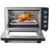 Mini horno Adler AD 6030 — 30 L / 1500 W, temporizador mecánico, asador giratorio, 230 °C, independiente, negro