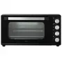 Mini horno Adler AD 6030 — 30 L / 1500 W, temporizador mecánico, asador giratorio, 230 °C, independiente, negro