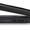 Plancha de pelo BaByliss ST496E Steam Mist Styler, negro/plateado, cable de 2,5 m